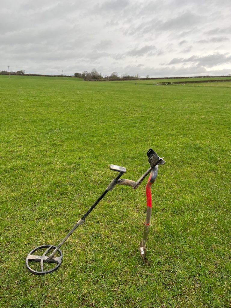 Back To Metal Detecting On The Deserted Medieval Village Fields